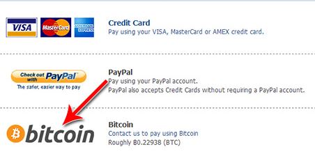 BITCOIN 3RD PARTY PAYMENT OPTION INTEGRATION