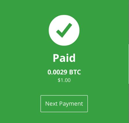 BITCOIN 3RD PARTY PAYMENT OPTION INTEGRATION