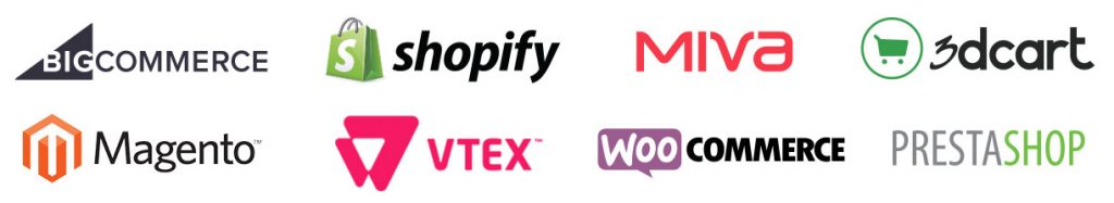 eCommerce platform logos